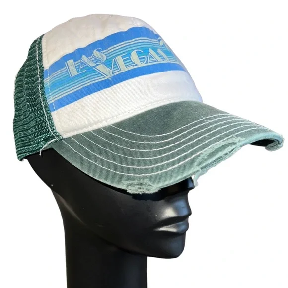 Vintage Fossil Las Vegas Trucker Hat - Picture 2 of 7